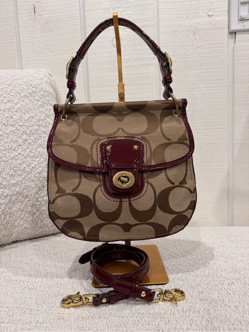 COACH WILLIS LEGACY 70th ANNIVERSARY SIGNATURE CROSSBODY
